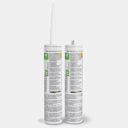 Silicone Fugabella Eco 44 cement grey, 310 ml hermetikas silikoninis antipelesinis