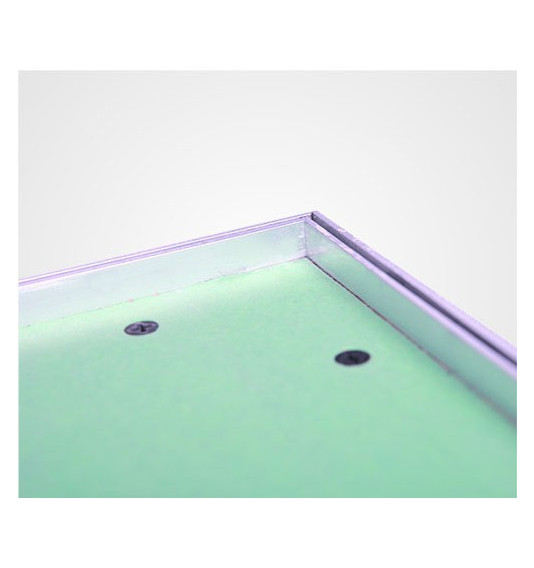 Revizinės aliuminės durelės (plytelėms), 300x300x12,5 mm