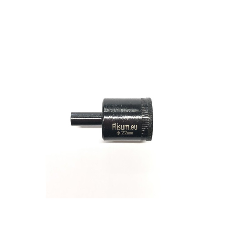 Šlapio gręžimo antgalis, kietoms medžiagoms, Ø22 mm, suktukui