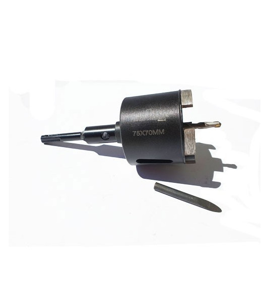 Sauso gręžimo antgalis, mūrui, Ø75 mm, M16+SDS