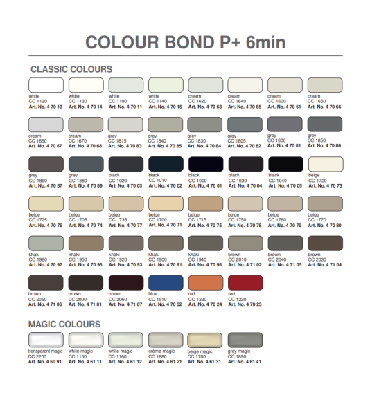 Epoksiidliim Akemi Colour Bond P+, värv 1600, 250 ml