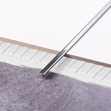 Profiil, roostevaba teras, poleeritud, 14 mm, L 2,7 m | poranda-profiilid | NMF Home