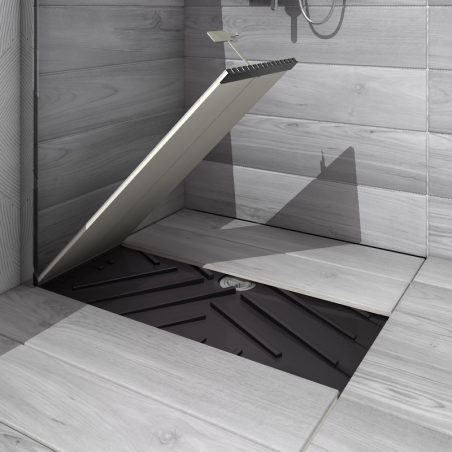 PROSHOWER PRO pikisuunaline dušitrepp, tugev, ilma keevituseta, õmblusega pressitud roostevabast terasest, 90 cm., 1 komplekt. | duso-padai-trapai | NMF Home