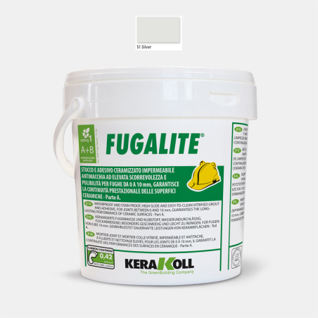 Fugalite Eco 51 hõbedane, 3 kg epoksikitt | epoksu-kitt | NMF Home