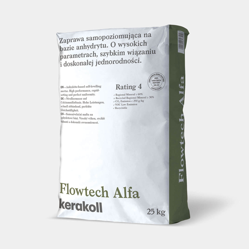 Flowtech Alfa, 25 kg, (3-30 mm), isetasanduv mineraalsegu