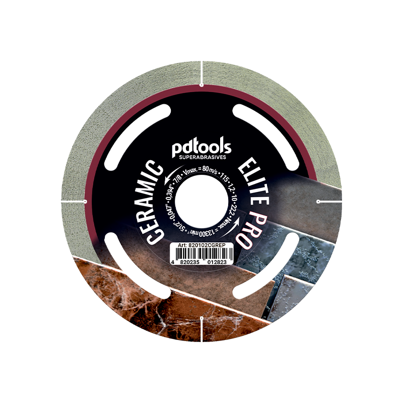 Teemantlõiketera ELITE PRO, kuiv-/märglõikamiseks, Ø115 mm, 22,2 mm