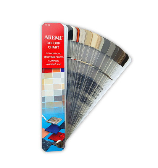 Akemi Colour Bond P+ epoksiidliimi värvipalett, 1 tk.