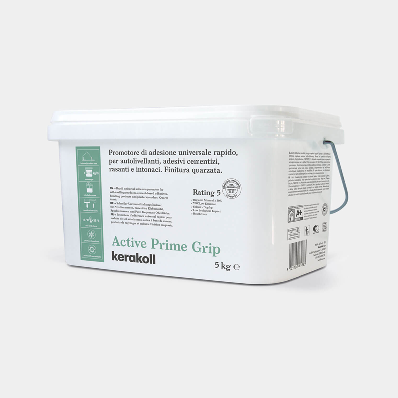 Active Prime Grip, 5 kg siseruumides ja välistingimustes kasutatav kruntimisvahend mitteimavatele pindadele