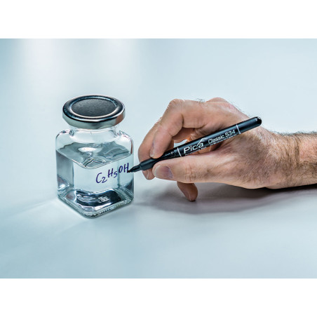 Pizza Classic Pen, õhuke marker musta värvi, 1 tk. | professionaalsed-markerid | NMF Home
