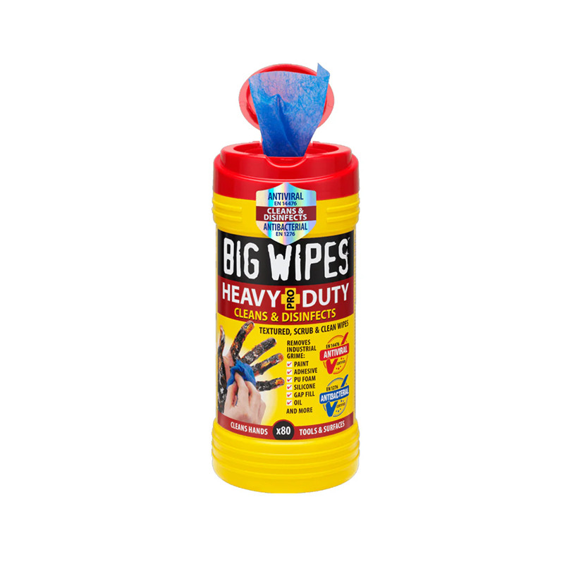 Puhastuslapid BIG WIPES HEAVY DUTY, 80 tk.