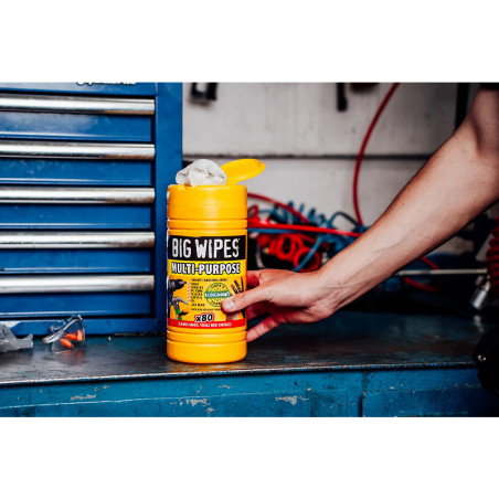 Puhastuslapid BIG WIPES HEAVY DUTY, 80 tk. | puhastusvahendid | NMF Home