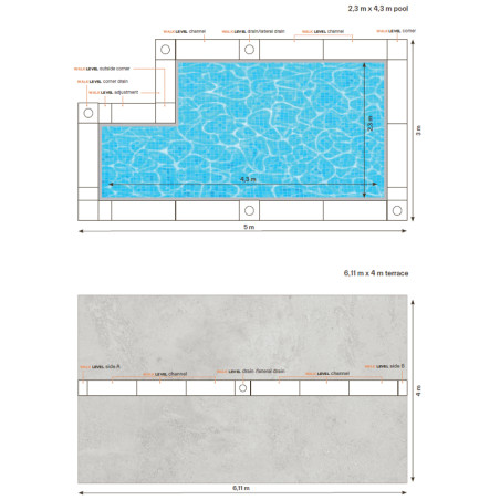 JALGAKIVI plaaditud drenaažisüsteem, 1 m2 | duso-padai-trapai | NMF Home