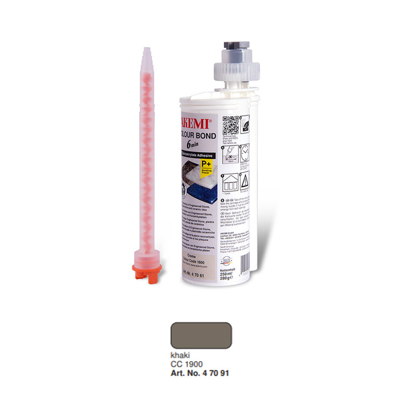 Epoksiidliim Akemi Colour Bond P+, värv 1900, 250 ml