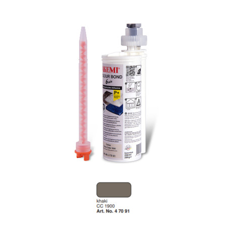 Epoksiidliim Akemi Colour Bond P+, värv 1900, 250 ml | pulbriline-vaiguliim | NMF Home