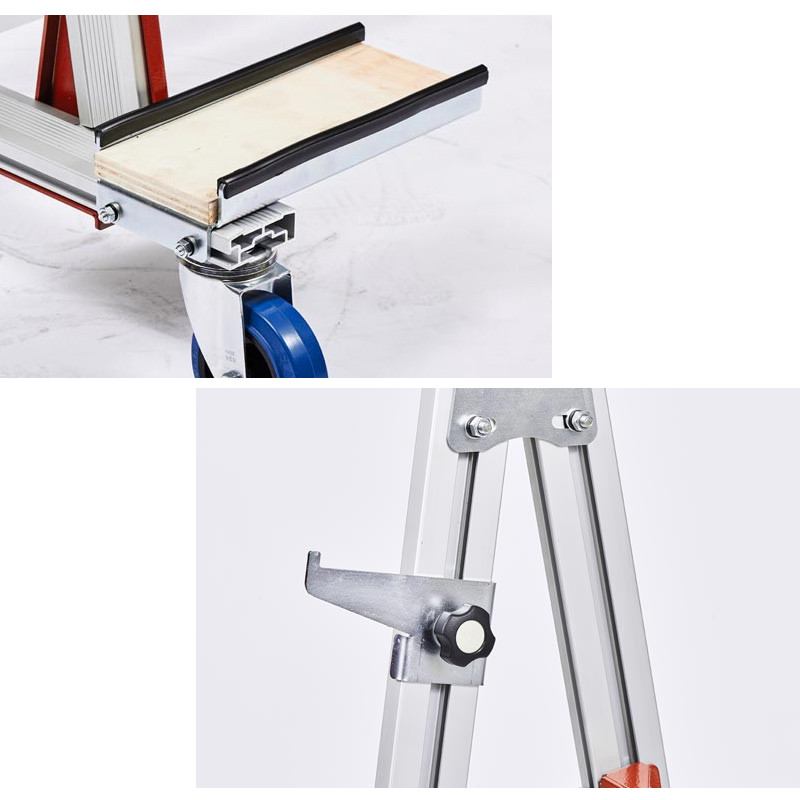 Transpordikäru suurte plaatide jaoks (max 250 kg)