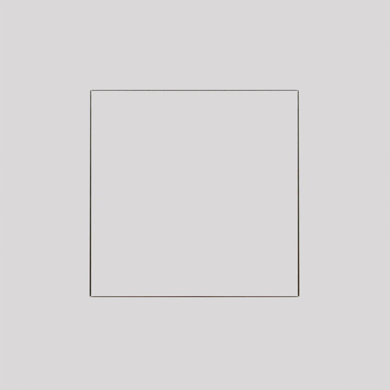 Alumiiniumist revisiooniuks (värvitav), 200x200x25 mm