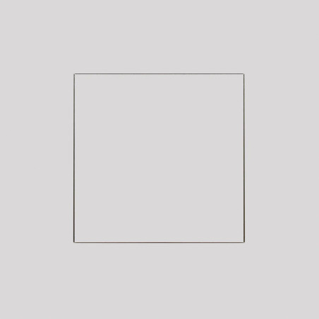 Alumiiniumist revisioon uks (värvitav), 400x400x12,5 mm | parandusuksed-seintele | NMF Home