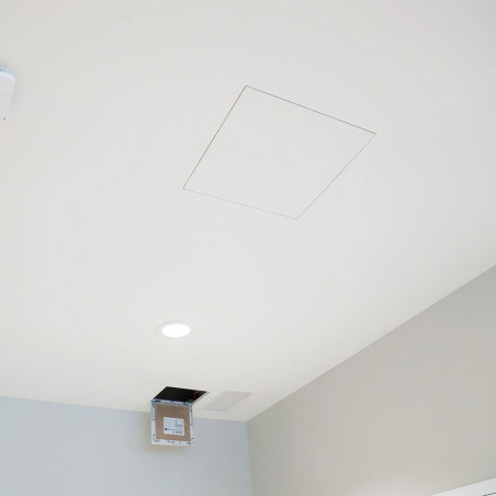 Alumiiniumist revisioon uks (värvitav), 600x300x12,5 mm | parandusuksed-seintele | NMF Home