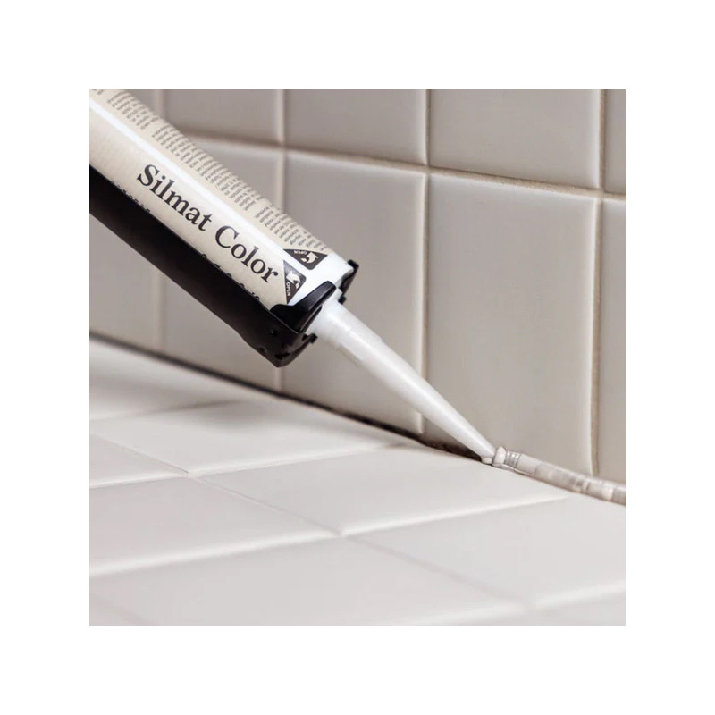 Silmat Color KK 06 - 290 ml matt silikoontihendaja, hallitusvastane hermeetik