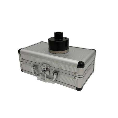 Puurikomplekt (M14) Ø6, 8, 10, 22, 35, 68, 75 mm + metallkast 7 koha jaoks | puurimispihustid | NMF Home