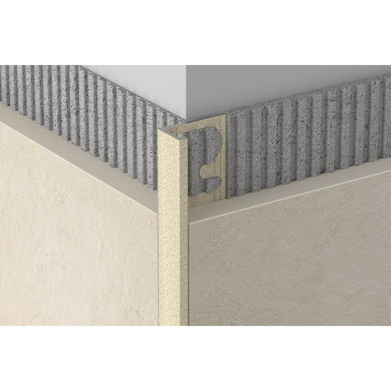 Profiil, alumiinium anodeeritud, kiviliiv, h 10 mm, L 2,7 m