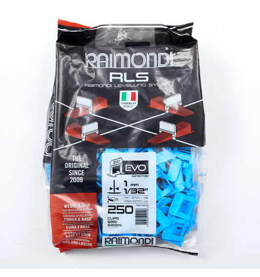 Võrdlussüsteemi klambrid, Raimondi EVO, 1 mm, 3–12 mm (250 tk)