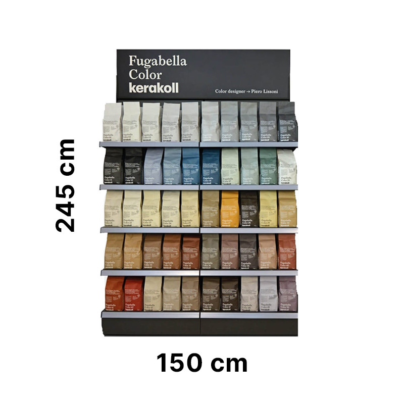 Fugabella Color, alus tsementpõhise pahtli jaoks, 1 komplekt (ilma pahtlita)